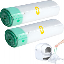 Wegwerpbare bedpanhoezen (100 stuks), geschikt voor alle standaard toiletstoelen, kinderpotjes en bedpannen voor volwassenen.