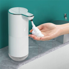 Electric Foamer Adjustable 350ML Foam Output Rechargeable Soap Dispenser Automatic Foam Machine for Kitchen and Bathroom