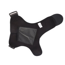 Brace Gualainn Neoprene Comhbhrúite & Cobhsaíochta Inchoigeartaithe FAGINEY, Dubh