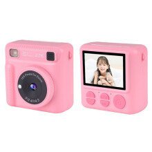 Appareil Photo à Impression Instantanée 1080P HD Caméras Vidéo Numériques avec 3 Papiers D'Impression Appareil Photo Portable de pour Enfants