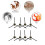 Side Brushes Replacement for  M1/M2 Pro U180 T700 Vacuum Cleaner Corner  Cleaning Accessories Set 5