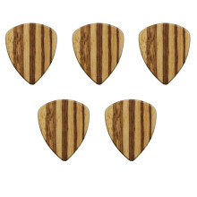 Palhetas de Guitarra de Madeira, Palhetas de Guitarra de Madeira para Guitarra Elétrica, Acústica ou Baixo, Madeira