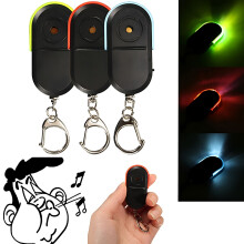 Localizzatore di chiavi a LED con torcia e suono