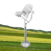 Turbina Eólica Archimedes – Sistema de turbina eólica espiral para casa e fazenda para geração de eletricidade (branca), compatível com Liam F1