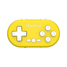Mini mando para juegos: compacto, inalámbrico, multiplataforma, con cruceta y joystick, batería de 180 mAh, 5 colores, 72 40 14 mm, 24 g.