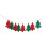 Kerstbanner/slinger van vilt, 2,8 m 1