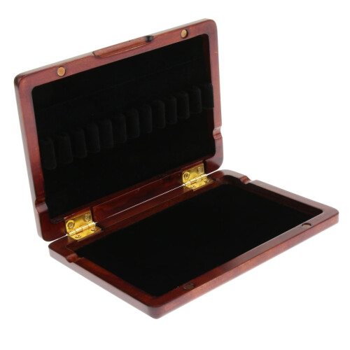 Dark Red Oboe Reed Storage Case Woodwind 1 Piece