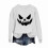 Γυναικείο τοπ με μακριά μανίκια για το Halloween με τύπωμα φαντάσματος και σχέδιο 1