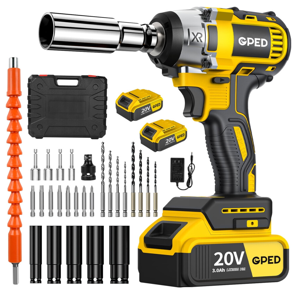 20V Brushless 1/2" Cordless Impact Wrench 9104899485106