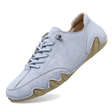 Ediodpoh Breathable Orthopaedic Ergonomic Barefoot Shoes Low Top Men's Casual Short Boots for Everyday Comfort Mens Shoes Sky Blue 37