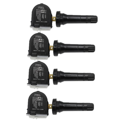 4st Bil TPMS-Sensor Däcktryckssensorövervakningssystem 13598771 13516164 för  för  Sierra för  Cruze