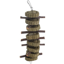 Small Animal Chews Toy Molar Toy Wood Anxiety Reduction Daily Use 1 Set
