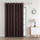 Chocolate Blackout Curtains with Grommets, Thermal 1
