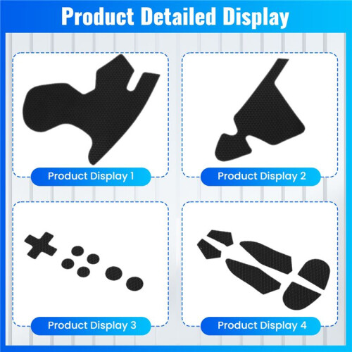 Controller Grip Tape for Flydigi APEX 5 Classic Version Wireless Gaming Handle Grips Non-Slip Stickers Enhanced Buttons