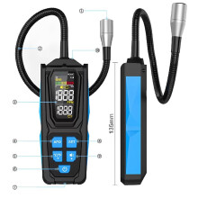 Air Conditioner Fluorine Leak Detector Refrigerant Halogen Leak Detector Freon Refrigerant Leak Detector HD02