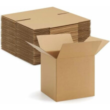 6x6x6-Small-Shipping-Boxes-30-Pack-Brown-Corrugated-Box-Mailers, Cardboard Boxes for Packaging Small Business, Mailing