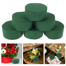 10Pcs Green Foam For Flower Arrangements Absorbent Blocks For Professional Florists