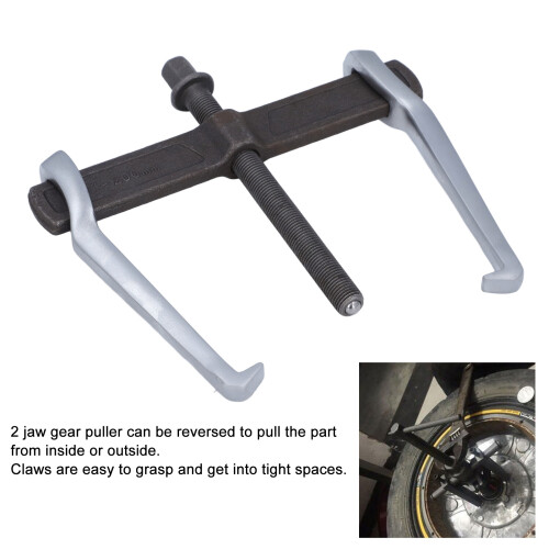 Durable Steel Gear Puller 200mm 8in with 2 Jaws for Car Repairs 2