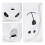 Set di 3 bicchieri a doppia parete con orso 6