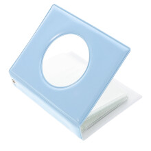Mini album de carte foto pentru Kpop & Baby Photos, PVC albastru cer,