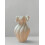 Fransk vintage keramikkvase hvit 1 stk 1