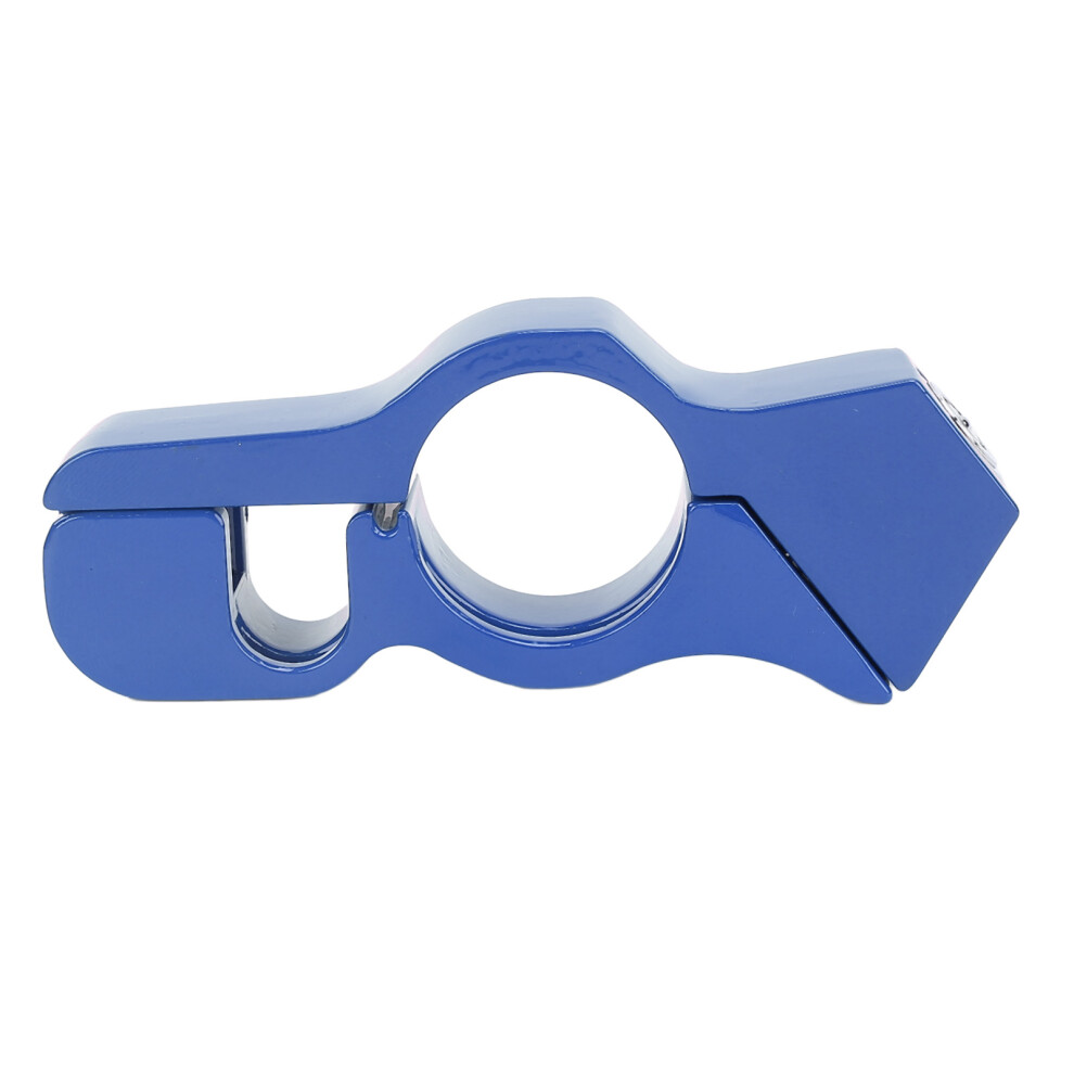 Aluminum Alloy Motorcycle Handlebar Lock Anti Theft For Atv, Scooter, Street Bike, Blue 4171385638129