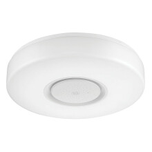 15-tums vit rund LED-infälld lampa