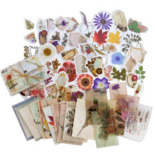Junk Journal mit verschiedenen Materialien und Retro-Design