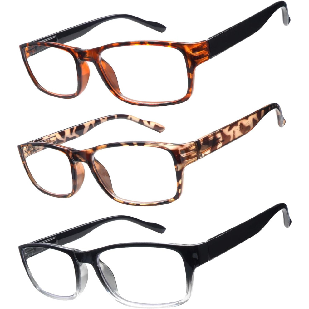 Blue/Light Reading Glasses Men/Women, Readers For Men/Women,Computer Eye Glasses,Lightweight Eyeglasses