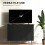 Homcom HOMCOM Sideboard Buffet Cabinet with Adjustable Shelves, Black 6