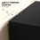 Homcom HOMCOM Sideboard Buffet Cabinet with Adjustable Shelves, Black 8