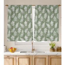 Paquete de 2 cortinas de cocina para ventana de fregadero/baño, minicortinas cortas estilo granja, 70 x 91 cm, diseño floral de abejas y margaritas