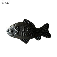 Iron Craft Vis & Gevogelte Kookaccessoires, Gietijzeren Vis- en Gevogelte Additieven voor Voedzaam Koken, Keukendecoratiegereedschap