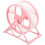 Plasthjul til hamster, 14 cm rosa 1