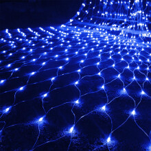 Halloween-netverlichting voor buiten, 3 x 1,7 meter, 200 led's, warm wit, waterdicht, 8 knipperstanden, koppelbaar, geschikt voor kerstbomen en