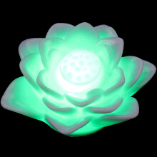 LED-Lotusblumenlampe, schwebende Vinylleuchte für Café-Dekoration, 1 Stück, energieeffizient und stilvoll