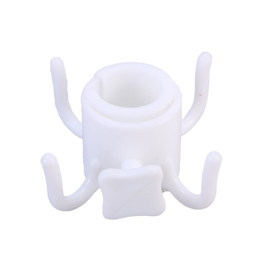 Parasollkrok Vit Plast 4-stift