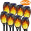 Solcellelamper med flamme – 8 stk. 1
