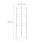 Set di 4 supporti rotondi per pomodori, 60 cm 3