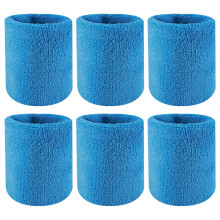 Wrist Sweatbands Tennis Wrist Bands Absorbent Sweatbands for Football Basketball Running
