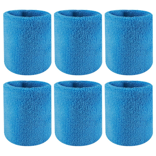 Absorberande svettband för tennishandleder, 2-pack
