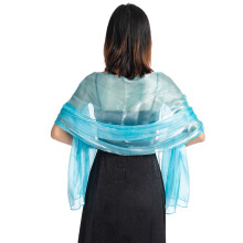 Lenço feminino para vestido de noite, xale de casamento, cor sólida, lenço para festa, lenços para echarpe