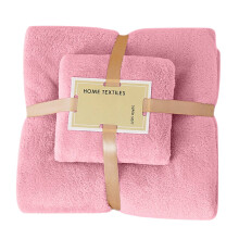 Ensemble de serviettes de bain PRETXORVE, grandes serviettes de bain, serviette de bain 2 en 1 en coton et serviette pour le visage - Ensemble de