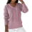 Lenago Damenpullover in Übergröße, langärmelig, V-Ausschnitt, einfarbig, lässig, Bluse, Oberteil, Pullover, Jumper 1