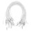 FRCOLOR50Pcs Beading Tools Tools Elastic Cord with Barb31.00X0.15X0.15CM White 1