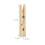 Set de 100 de cuie de rufe din lemn 4
