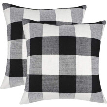 Clúdach Pillow Check Buffalo20x20orlach