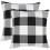 Clúdach Pillow Check Buffalo20x20orlach 1