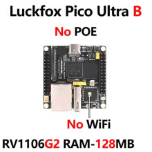 Para Placa de Desenvolvimento Luckfox Ultra - Placa-Mãe Micro-Linux RV1106, 8 GB EMMC, Computação de IA de Alto Desempenho