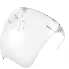 Full Face Mask for Nail Artists – Clear Visibility, Comfortable Wear, Splash Resistant, DIY Nail Art Tool – Compatible with Salon Studio